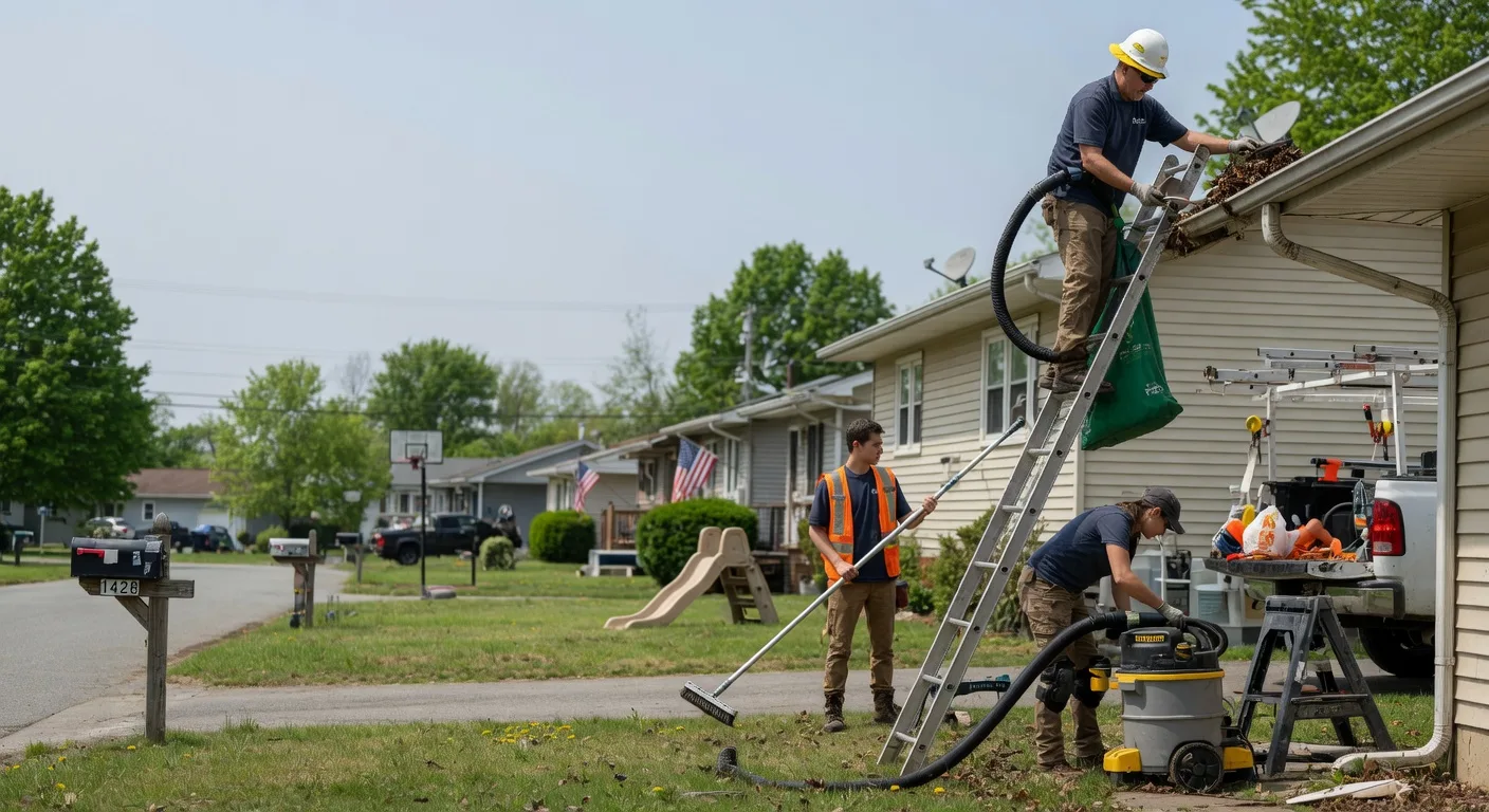 Gutter Installation in New Freeport, PA near me